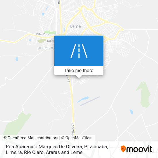 Rua Aparecido Marques De Oliveira map