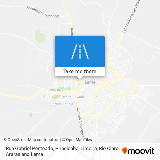 Rua Gabriel Penteado map