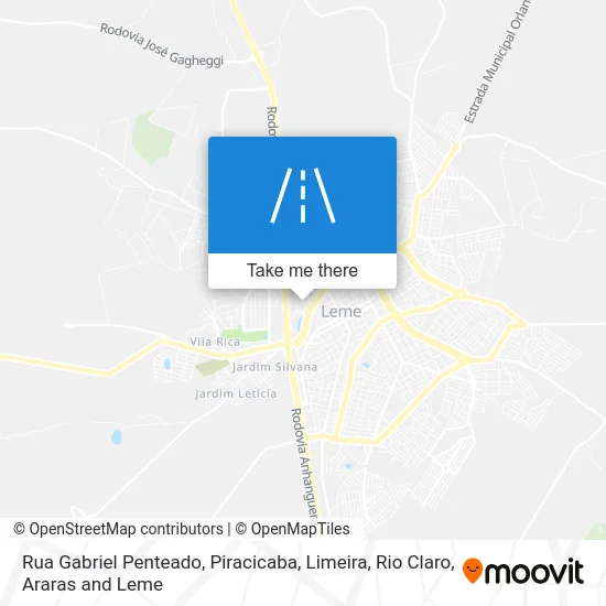 Rua Gabriel Penteado map
