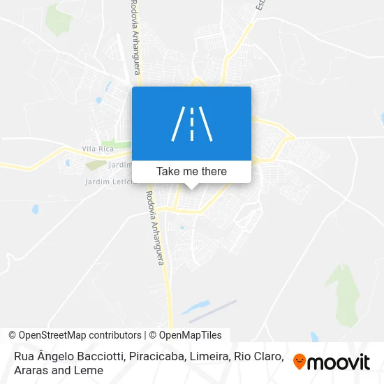 Rua Ângelo Bacciotti map