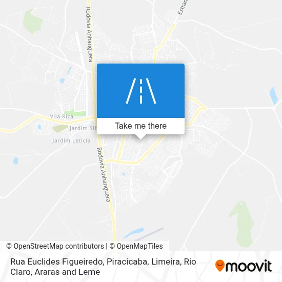 Rua Euclides Figueiredo map