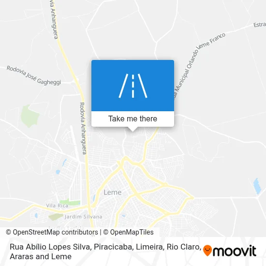 Rua Abílio Lopes Silva map