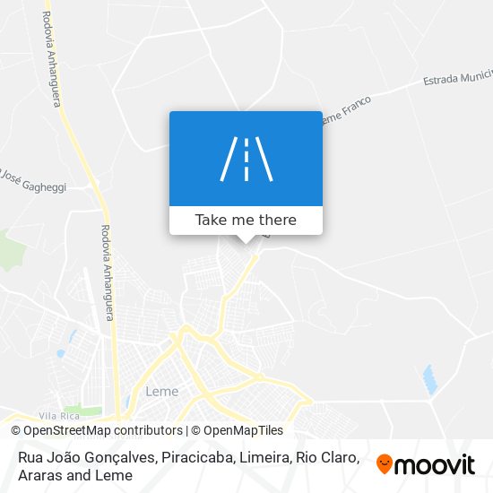 Mapa Rua João Gonçalves