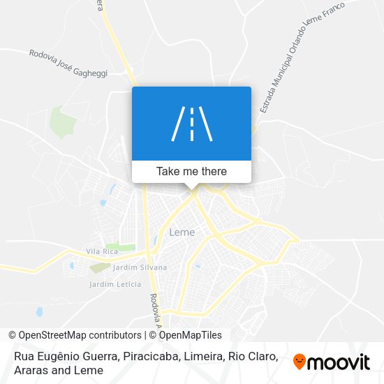 Rua Eugênio Guerra map