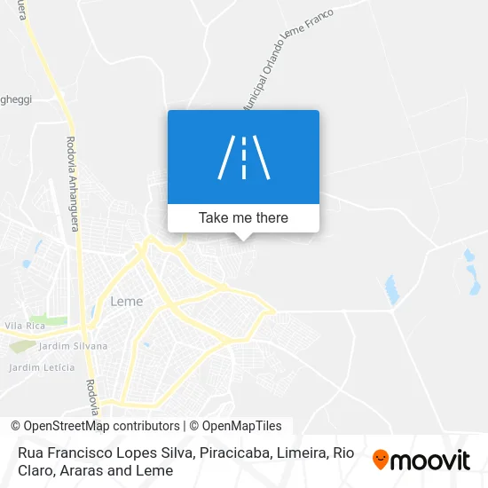 Rua Francisco Lopes Silva map