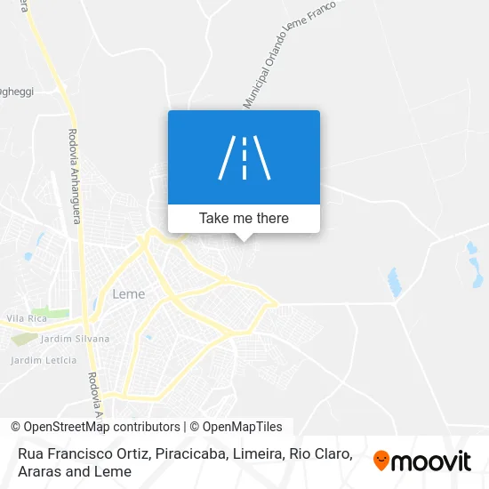 Rua Francisco Ortiz map