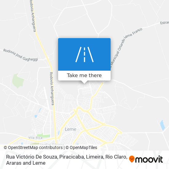 Rua Victório De Souza map