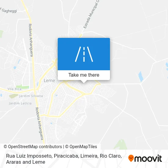 Rua Luiz Imposseto map