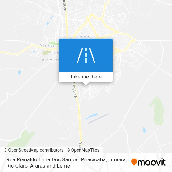 Rua Reinaldo Lima Dos Santos map