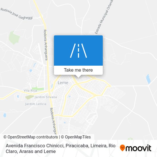 Avenida Francisco Chinicci map