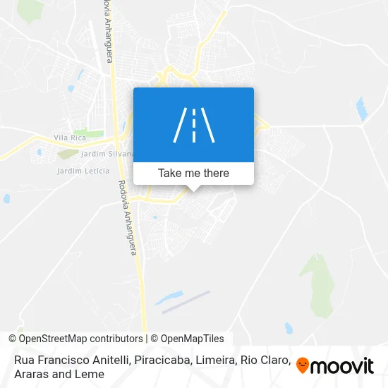 Rua Francisco Anitelli map