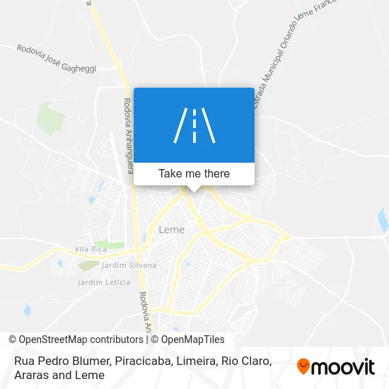 Rua Pedro Blumer map