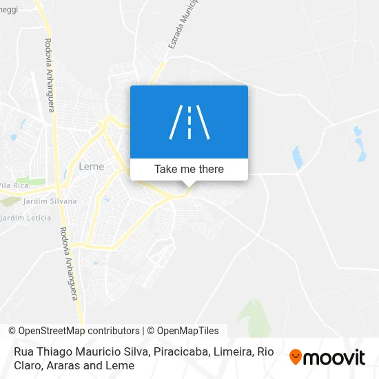 Rua Thiago Mauricio Silva map