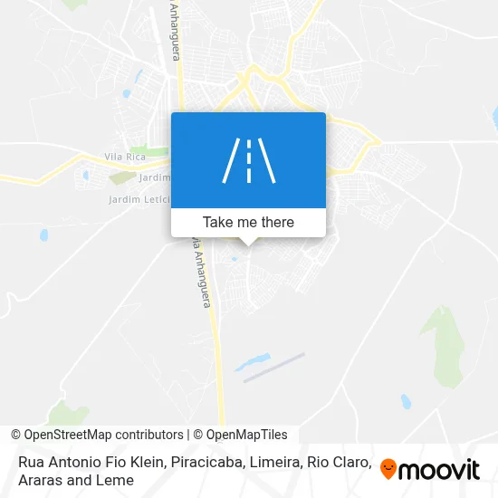 Rua Antonio Fio Klein map
