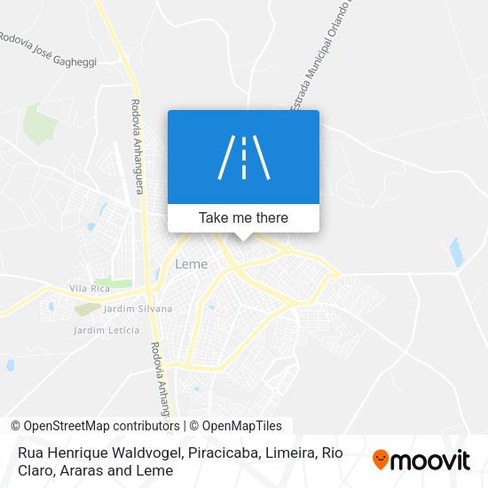 Rua Henrique Waldvogel map