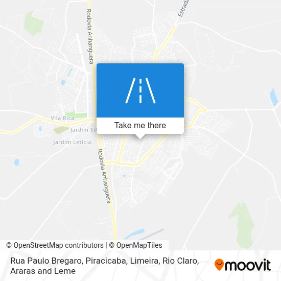 Rua Paulo Bregaro map