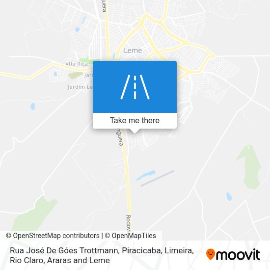 Rua José De Góes Trottmann map