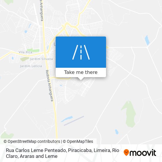 Rua Carlos Leme Penteado map