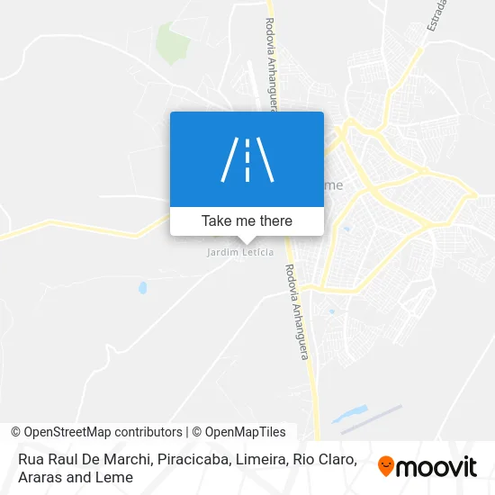 Rua Raul De Marchi map