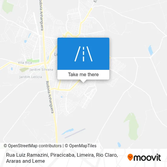 Rua Luiz Ramazini map