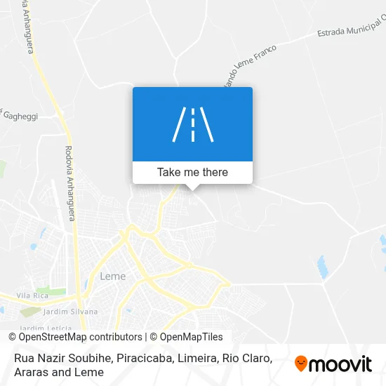 Rua Nazir Soubihe map