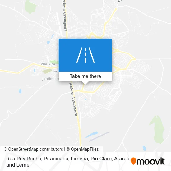 Rua Ruy Rocha map