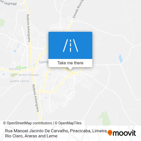 Rua Manoel Jacinto De Carvalho map