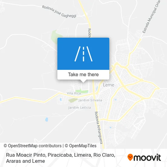 Rua Moacir Pinto map