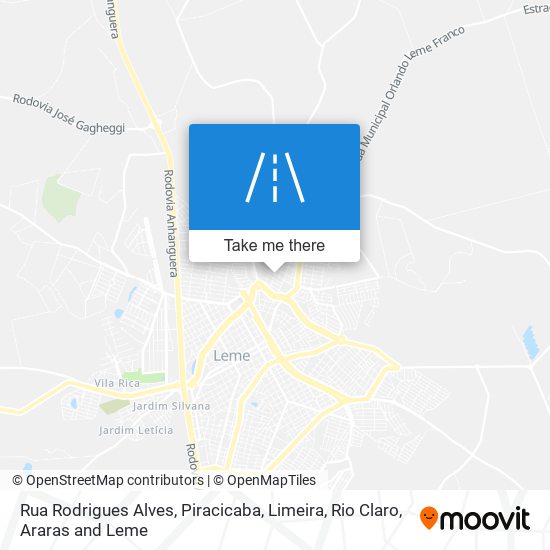 Rua Rodrigues Alves map