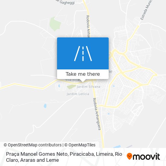 Praça Manoel Gomes Neto map