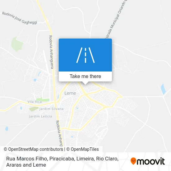 Rua Marcos Filho map