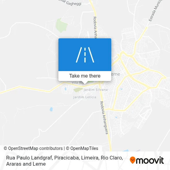 Rua Paulo Landgraf map
