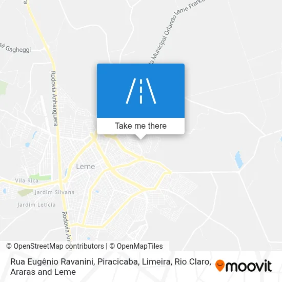 Rua Eugênio Ravanini map