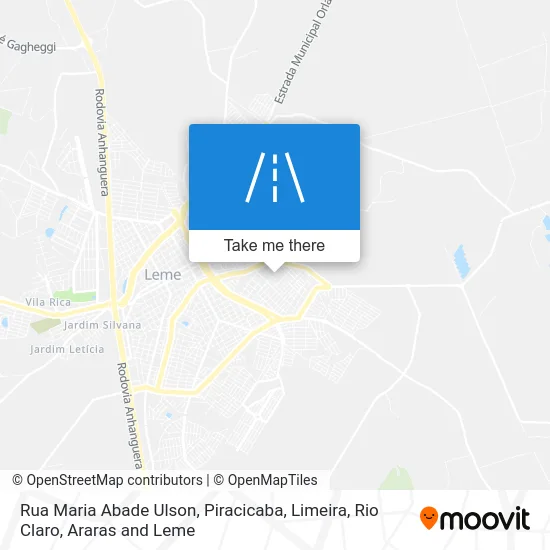 Rua Maria Abade Ulson map