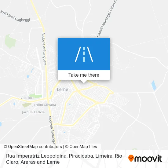 Rua Imperatriz Leopoldina map