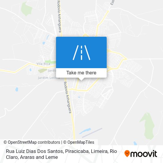 Rua Luiz Dias Dos Santos map