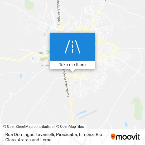 Rua Domingos Tavanielli map