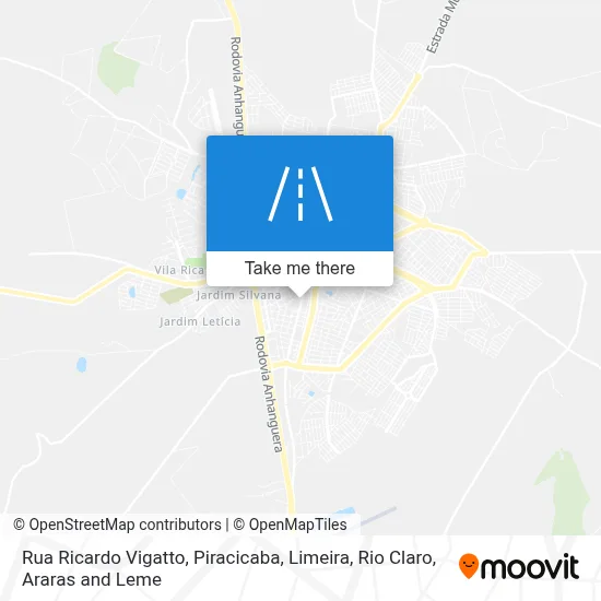 Rua Ricardo Vigatto map