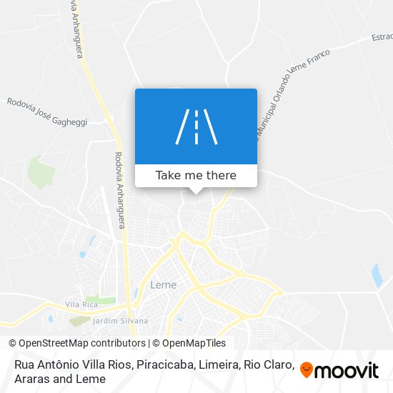 Rua Antônio Villa Rios map