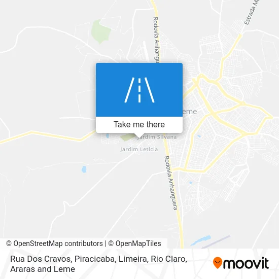 Rua Dos Cravos map
