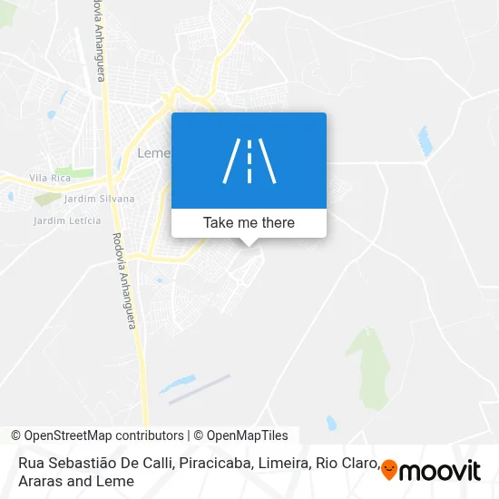Rua Sebastião De Calli map