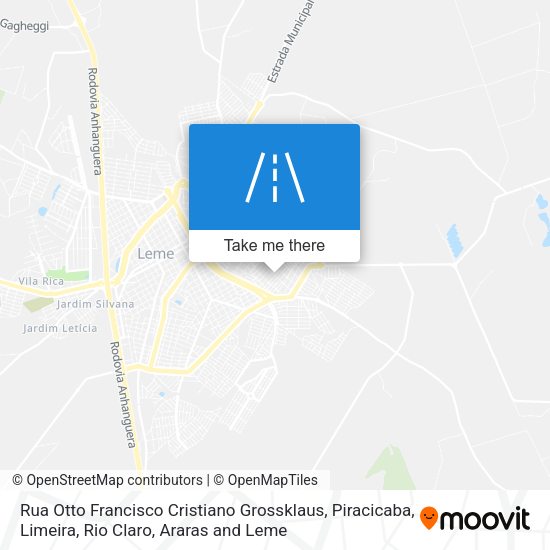 Rua Otto Francisco Cristiano Grossklaus map