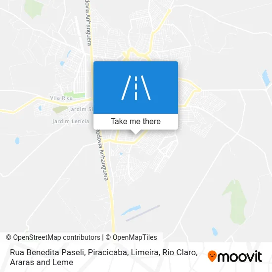 Rua Benedita Paseli map