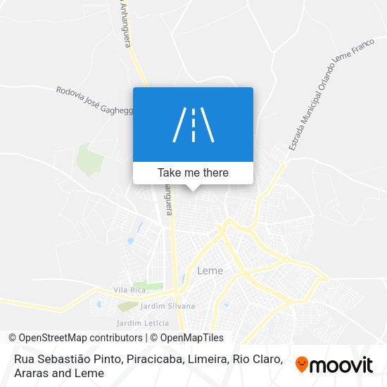 Rua Sebastião Pinto map
