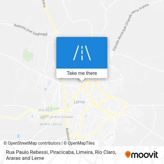 Rua Paulo Rebessi map