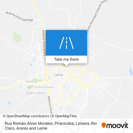 Rua Romão Alves Morales map