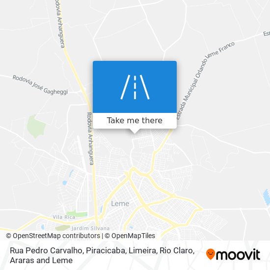 Rua Pedro Carvalho map