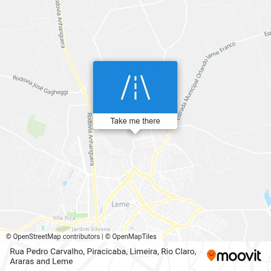 Rua Pedro Carvalho map