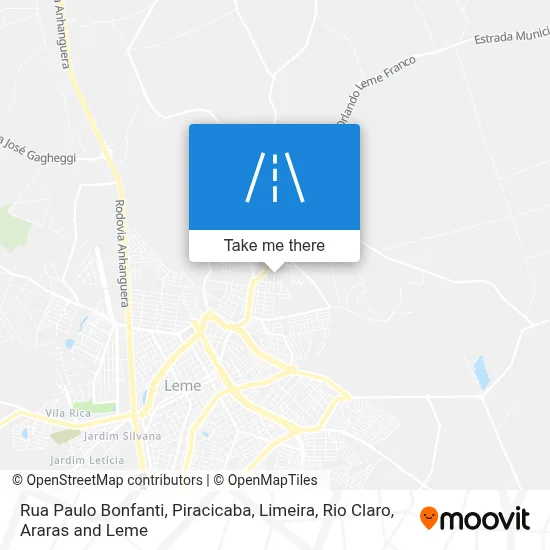 Rua Paulo Bonfanti map