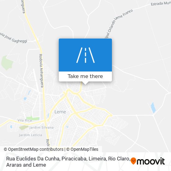 Rua Euclides Da Cunha map